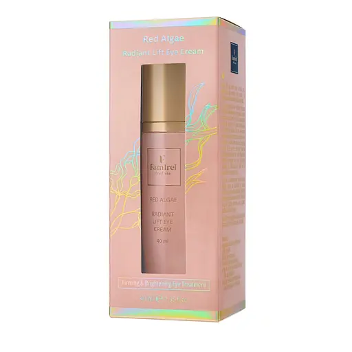 Ліфтинг-крем для зміцнення і освітлення шкіри навколо очей Famirel Red Algae з екстрактом червоних водоростей, 40 мл - фото 3