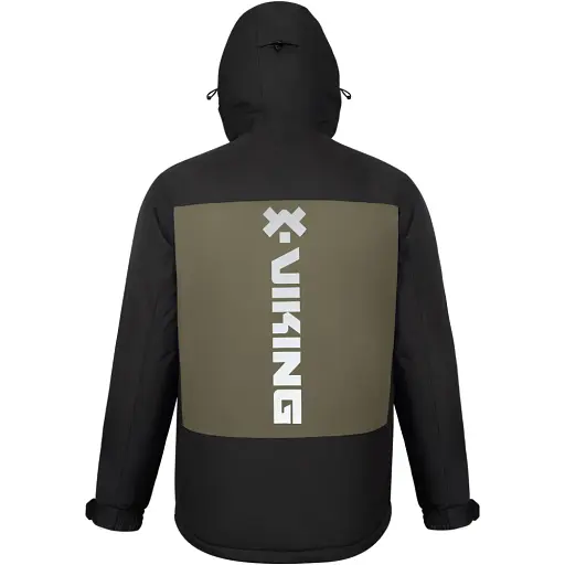 Куртка Viking Fishing Ice Light 80g 10K XXXL Black/khaki - фото 3