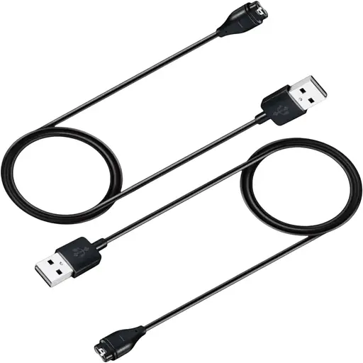 Зарядное устройство DK CDK кабель (1m) USB для Garmin Forerunner 255 / 255 Music 2 шт. (014446) (black)