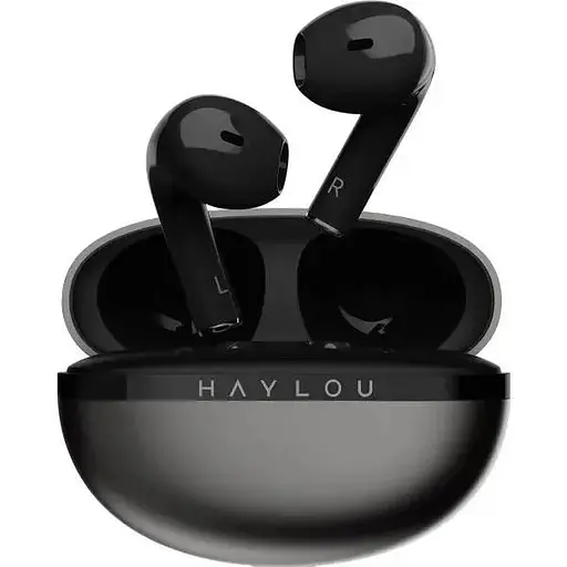 Бездротові навушники Bluetooth Haylou X1, BT5.3, ENC, IPX4, 6h, TWS Earbuds black 2024 UA UCRF