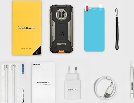 Захищений смартфон Doogee S96 GT 8/256GB АКБ 6 350мАг Нічна зйомка Black - фото 4