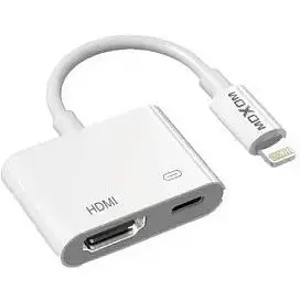 Адаптер конвертер переходник Moxom (MX-AX27) Lightning to HDMI + USB PD