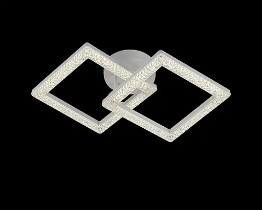 LED Стельова Люстра 2186-2C (Білий)