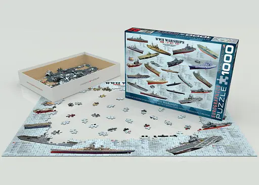 Пазл EuroGraphics Кораблі Другої світової війни 1000 ел. (6000-0133) - фото 2