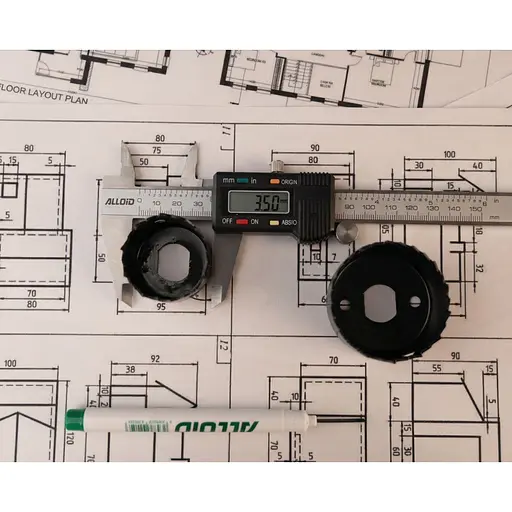 Штангенциркуль Alloid Building Tools 150 мм 0.02мм (PVC-0371) - фото 5