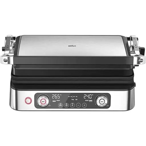 Электрический гриль Braun MultiGrill 9 Pro CG9140 2200 Вт серебристо-черный
