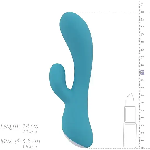 Вібратор-кролик Cala Azul Martina I Rabbit Vibrator - фото 7