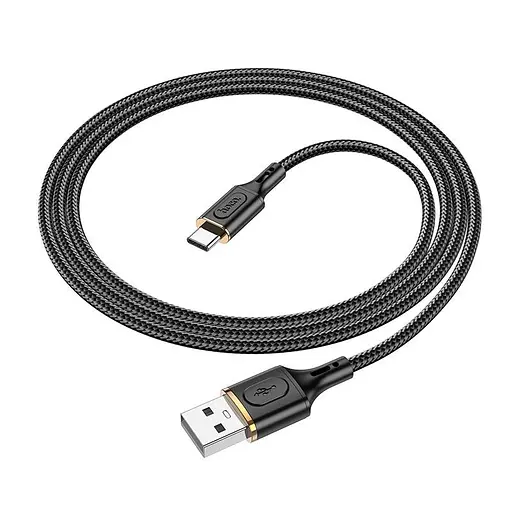 Кабель Hoco Type-C Goldentop charging data cable X95 1 м, 3A