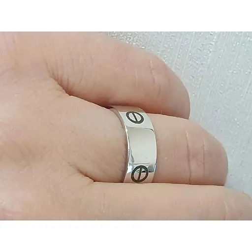 Срібна каблучка Qvaliz з фіанітами. Артикул 90101001 21,5 - фото 4