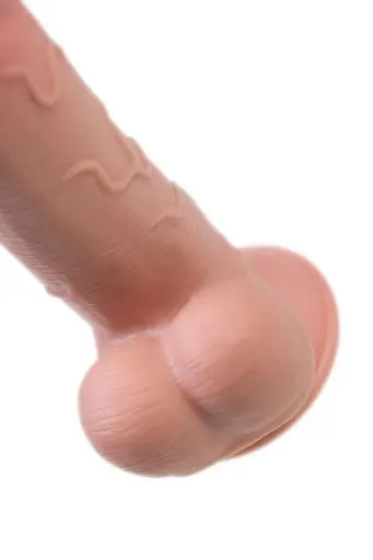 Фалоімітатор My Babe by RealStick My Honey 18 cm (тілесний) - фото 20
