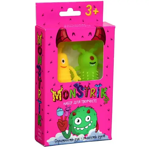 Набір для творчості Strateg Monstrik українською мовою (71823)