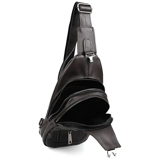 Кожаный мужской рюкзак TARWA 17х7х33,5 см sum0026638 - фото 2