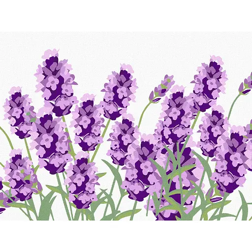 Картина за номерами Rosa Start Ніжна лаванда 15х20 см з мольбертом - фото 2