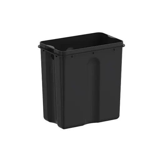 Відро для сміття Koer TC-010306-08 з плавним закриттям прямокутне 6 л білий (KR5601)  - фото 3