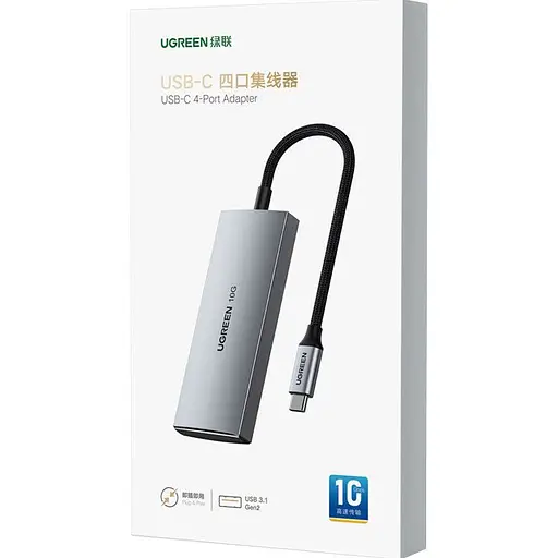 USB-хаб Ugreen CM480 4in1 (30758) [152545] - фото 4