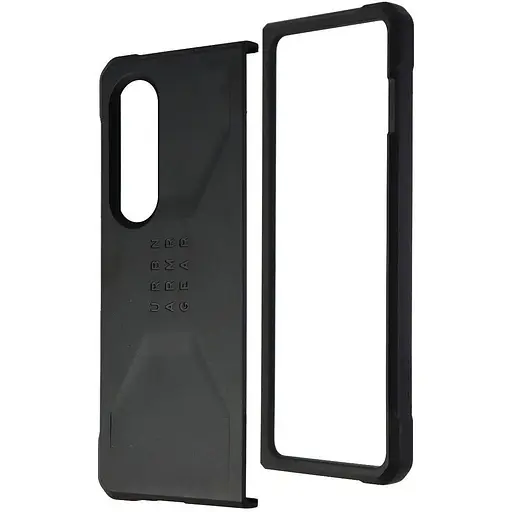 Оригинальный противоударный чехол UAG Civilian для Samsung Galaxy Z Fold3 Black (21319D114040) - фото 3