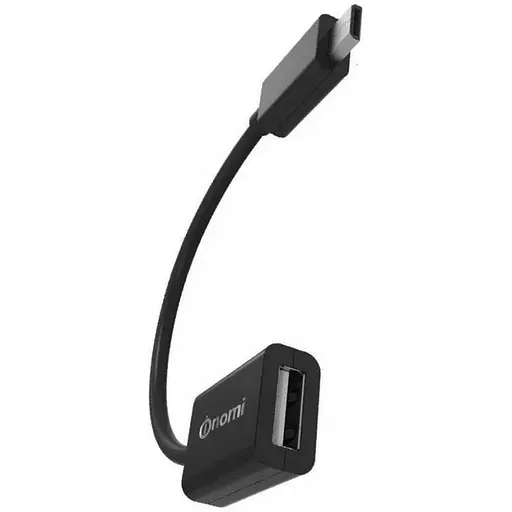 Кабель Nomi OTG 01 м USB micro 0.1 м черный
