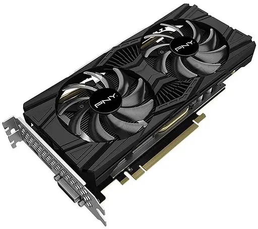 Видеокарта PNY GTX 1660Ti 6GB (GMX166TN3J6EW2AKTP6BFB) (GDDR6, 192 bit, PCI-E 3.0 x16) Б/у - фото 2