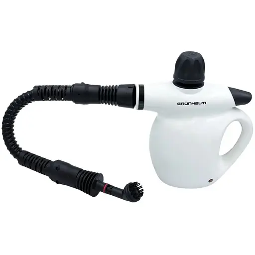 Пароочиститель ручной Grunhelm GSTC351 бойлер 350 мл 9 аксессуаров (146004) - фото 2