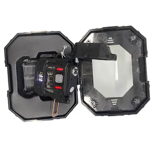 Фонарь зажигалка Multifunctional D54-2LED + BOX LCD Type-C (3 + 1 режимы) - фото 8