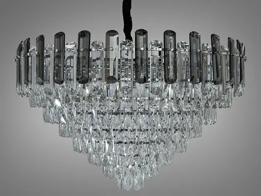 Велична, ексклюзивна, ультрасучасна кришталева люстра на 16 ламп, діаме. - фото 2