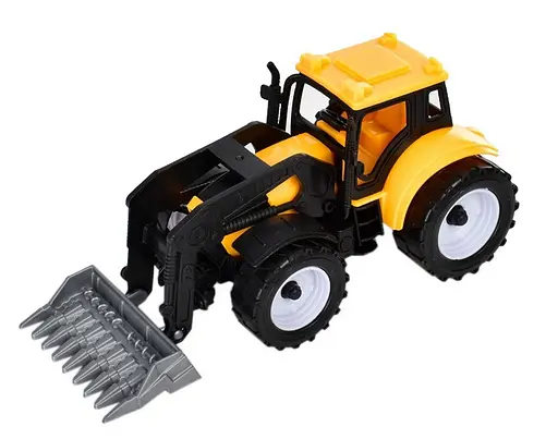 Трактор 669-2 инерционный, 1шт в кульке (6990488090232) Вид 2 - фото 1