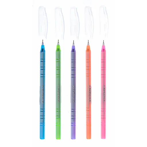 Ручка шариковая Flower Pearl Coated, синяя, 30 шт., 411032