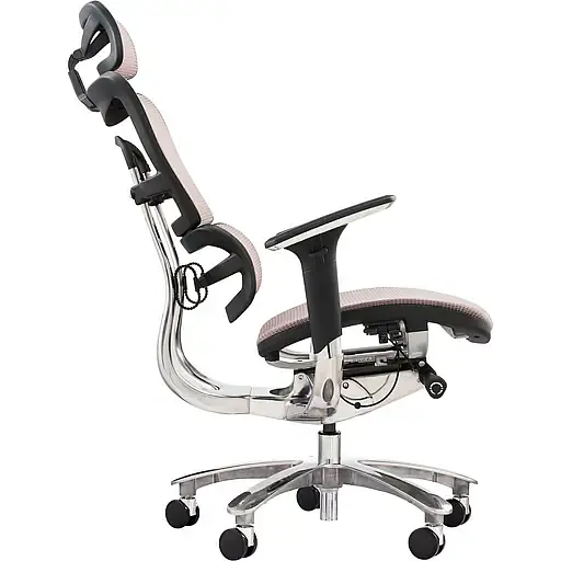 Офисное кресло GT Racer X-801A (W-20), светло-серое (X-801A Bright Gray (W-20)) - фото 4