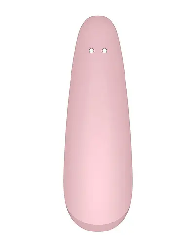 Вакуумний стимулятор клітора з вібрацією Satisfyer Curvy 2+ рожевий - фото 6