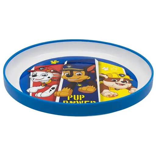 Детская пластиковая миска ‎19,6x19,6x2,5 см Stor Paw Patrol (74692)