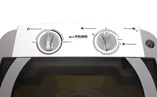 Стиральная машина Prime Technics PWA 701 SG полуавтоматическая 7кг 1 программа 1 бак 300 об/мин A 80x40x45 см White/Gray - фото 2