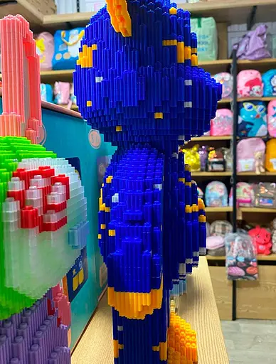 Конструктор Limo Toy Magic Blocks Stars на 4955 деталей, ведмедик Bearbrick 50 см - фото 5
