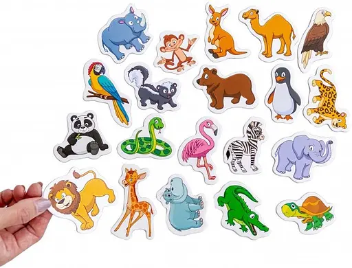 Набор магнитов Magdum "Счастливые дети Зоо" ML4031-01 EN - фото 2