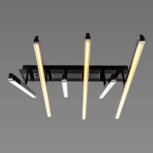 Люстра светодиодная акриловая Sirius B YH993/6 GRAY - фото 4