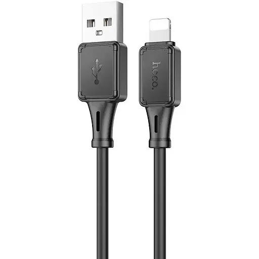 Кабель Hoco lightning Assistant силиконовый зарядный кабель для передачи данных X101 1 м 2.4A