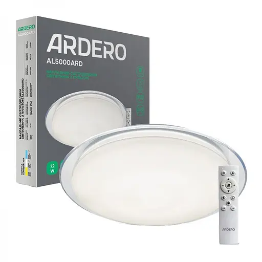 Светильник светодиодный Ardero AL5000ARD 72W 2700K-6500K (80043)