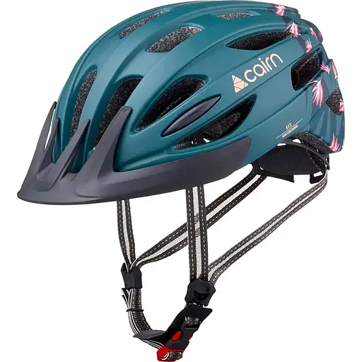 Велошолом Cairn Fusion LED USB M Petrol Blue (1012-0300550-535559)