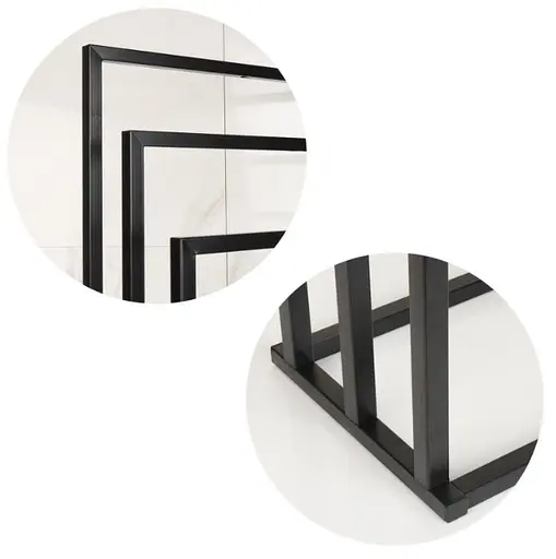 Вішалка для рушників Yoka Lonia3 black P.LONIA3-BLK Чорний матовий - фото 4