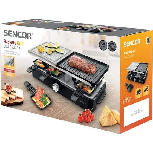 Електрогриль-раклетниця Sencor SBG 0260BK [113432] - фото 12