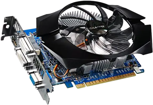 Видеокарта GeForce GT 640 2GB Gigabyte OC (GV-N640OC-2GI) Б/У - фото 2