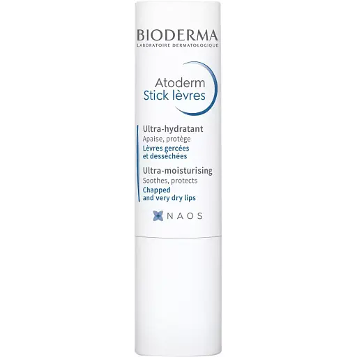 Набір бальзам для губ Bioderma Atoderm Stick Lèvres Ultra-Hydratant 8 г (2 шт. по 4 г) - фото 3