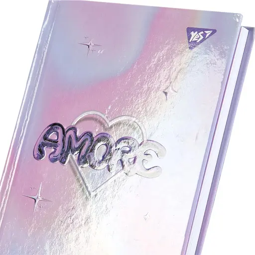 Блокнот Yes Amore А6, 64 листа, в клетку (152067) - фото 2