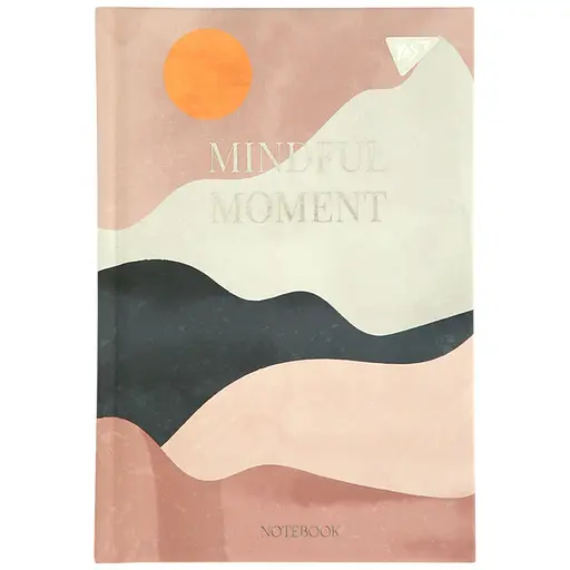 Блокнот Yes Mindful moment А6, 64 листа, в клеточку (152058)
