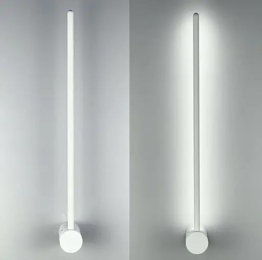 Сучасні лінійні бра в білому кольорі Line F WJ 014 WH OLD - фото 1