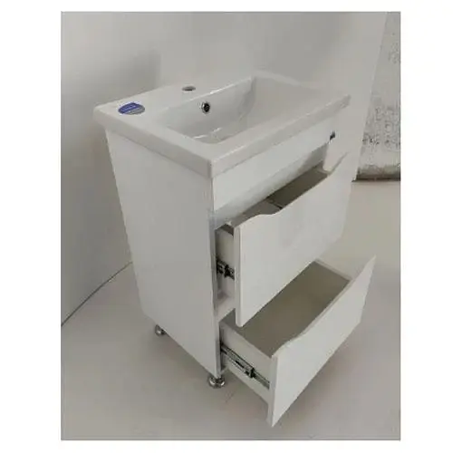 Тумба ПіК Пектораль + раковина Cersanit Como 50 см Білий 30412 - фото 3