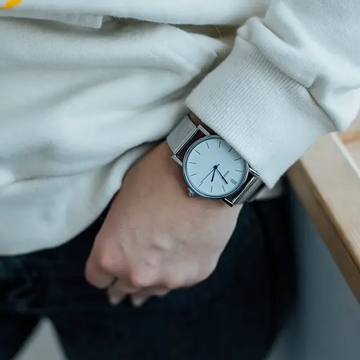 Годинник Geneva Steel Silver УЦЕНКА - фото 7