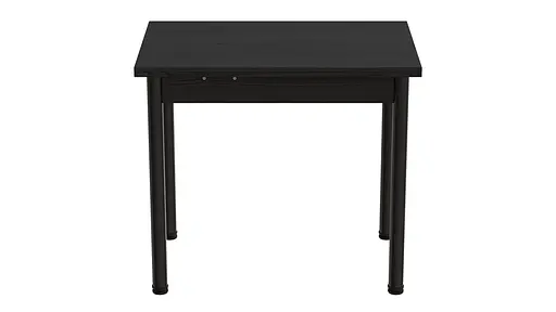 Обідній стіл-формер розкладний Берта Ferrum-decor 750x1400x900 Чорний метал ДСП Сосна Кембра 16 мм (FRD-105180) - фото 6