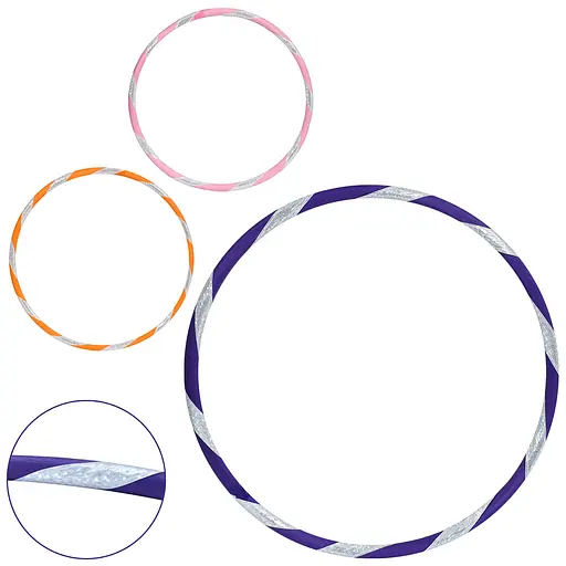 Обруч хулахуп, 78 см, MS4661 (в ассортименте) - фото 2