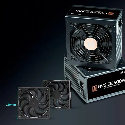Блок живлення Zalman GV2SE 80+ Bronze (ZM500-GV2SE) - фото 4
