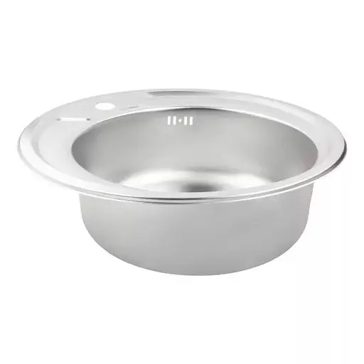 Кухонная мойка 490x180 мм + сифон Wezer 490(06) Décor, Decor - фото 3